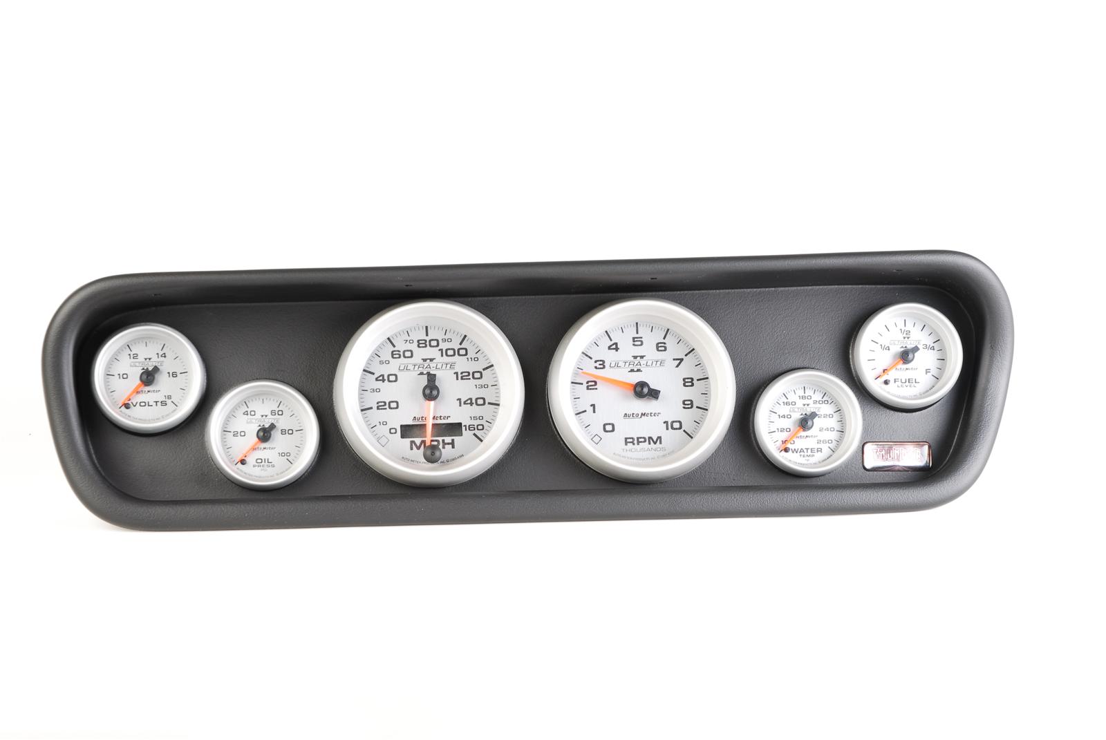 Classic Thunder Road Instrument Panels with AutoMeter Gauges 612641011