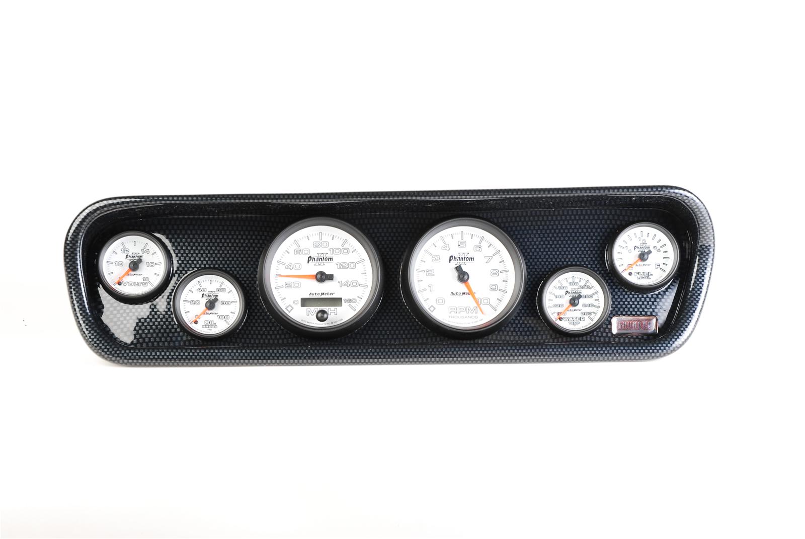 Classic Thunder Road Instrument Panels with AutoMeter Gauges 612641113