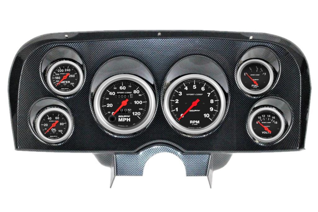 Classic Dash Gauge Kits and Instrument Clusters 612690113