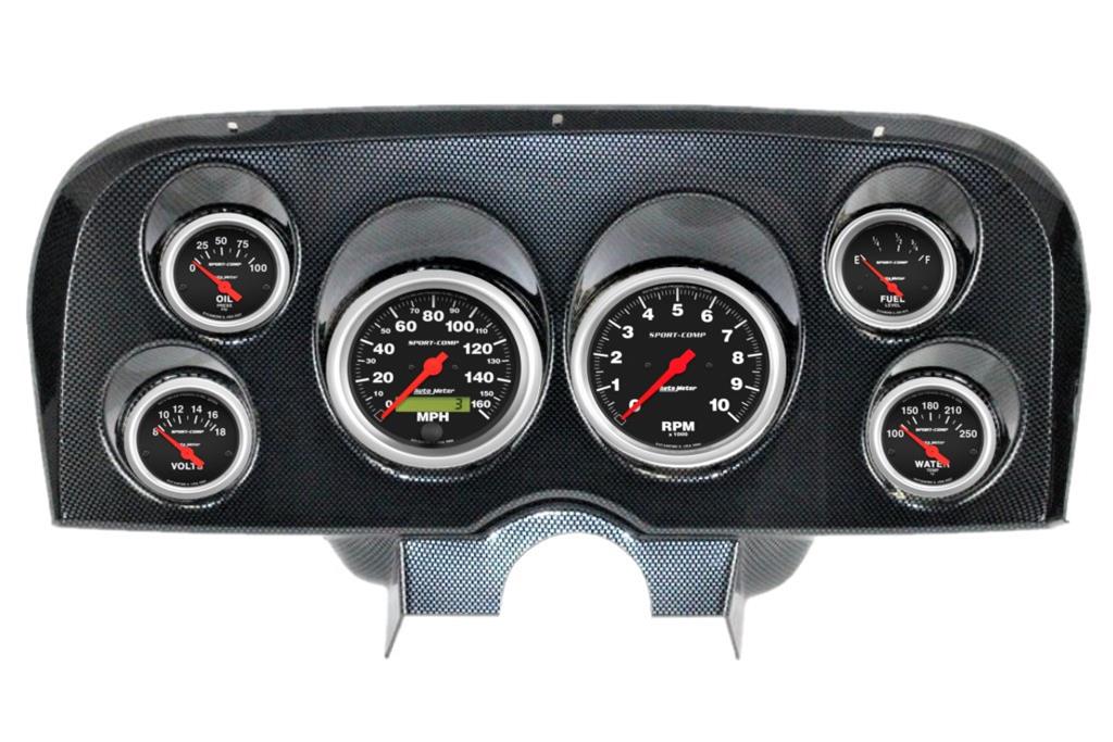 Classic Dash Gauge Kits and Instrument Clusters 612690213