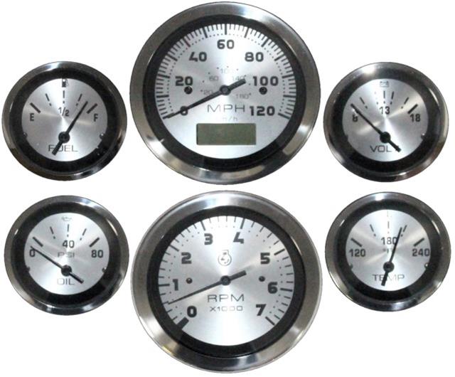Classic Thunder Road VeeThree Elite Series Gauge Kits 7119573