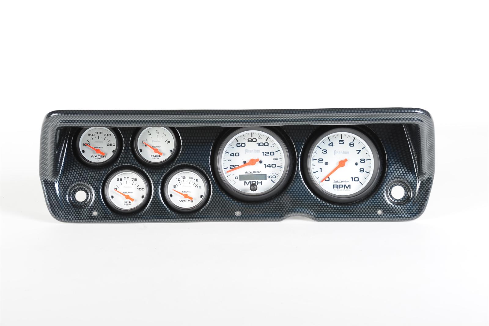 Classic Thunder Road Instrument Panels with AutoMeter Gauges 818700413