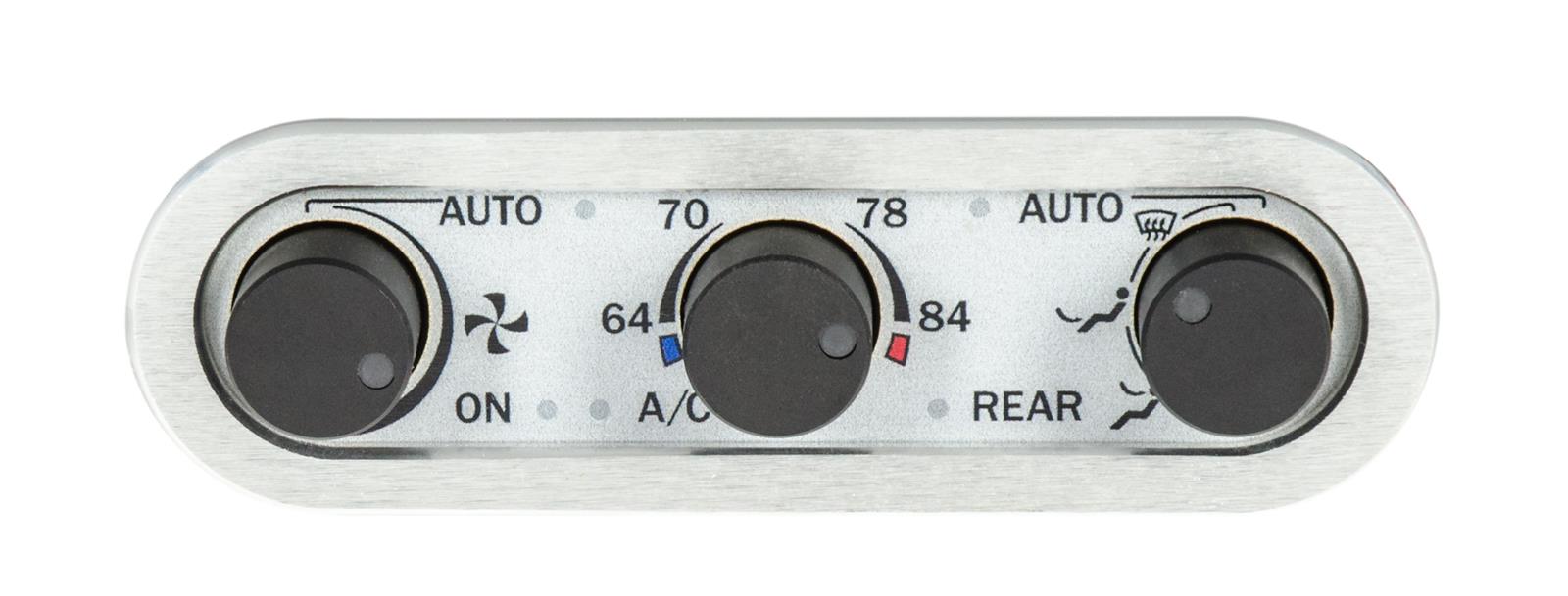 Dakota Digital Climate Control Panels DCC-3000HS-S-W