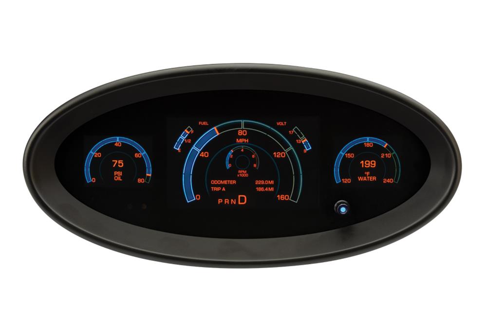 Dakota Digital GRFX Series Universal Elliptical Digital Gauge Kits GRFX-2017¿¿¿¿¿¿¿