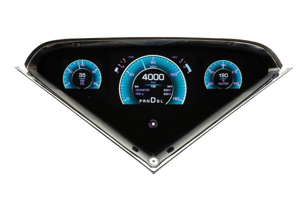 Dakota Digital GRFX Direct-Fit Gauge Kits GRFX-55C-PU