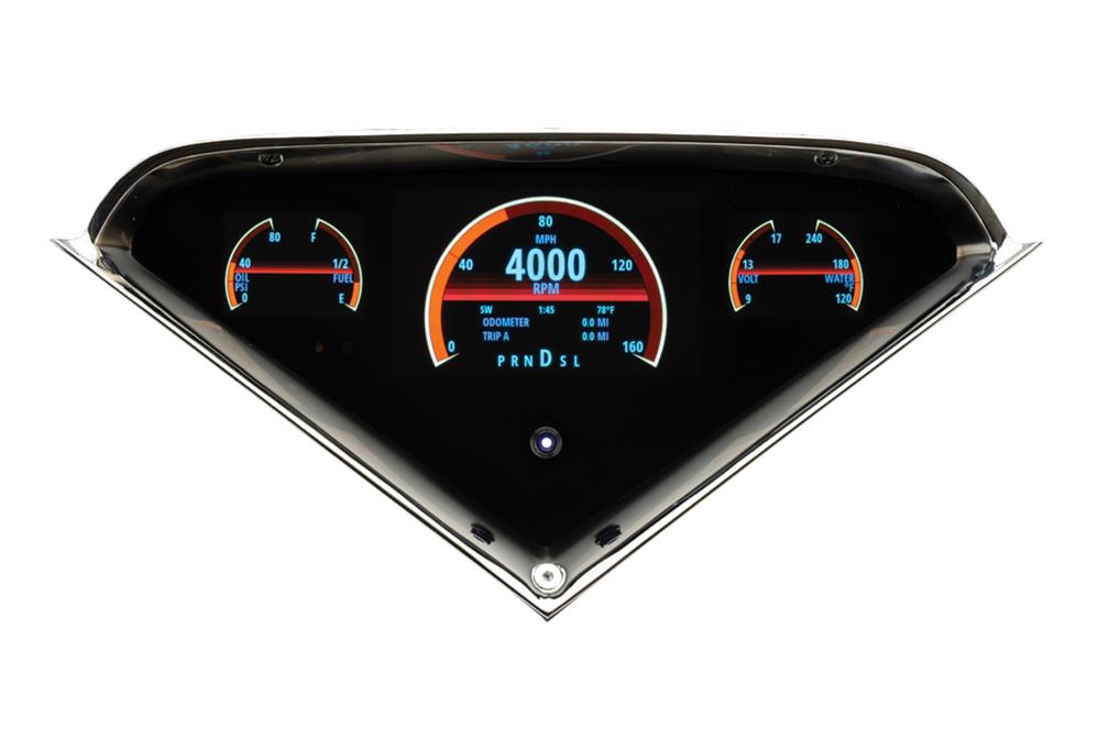 Dakota Digital GRFX Direct-Fit Gauge Kits GRFX-55C-PU