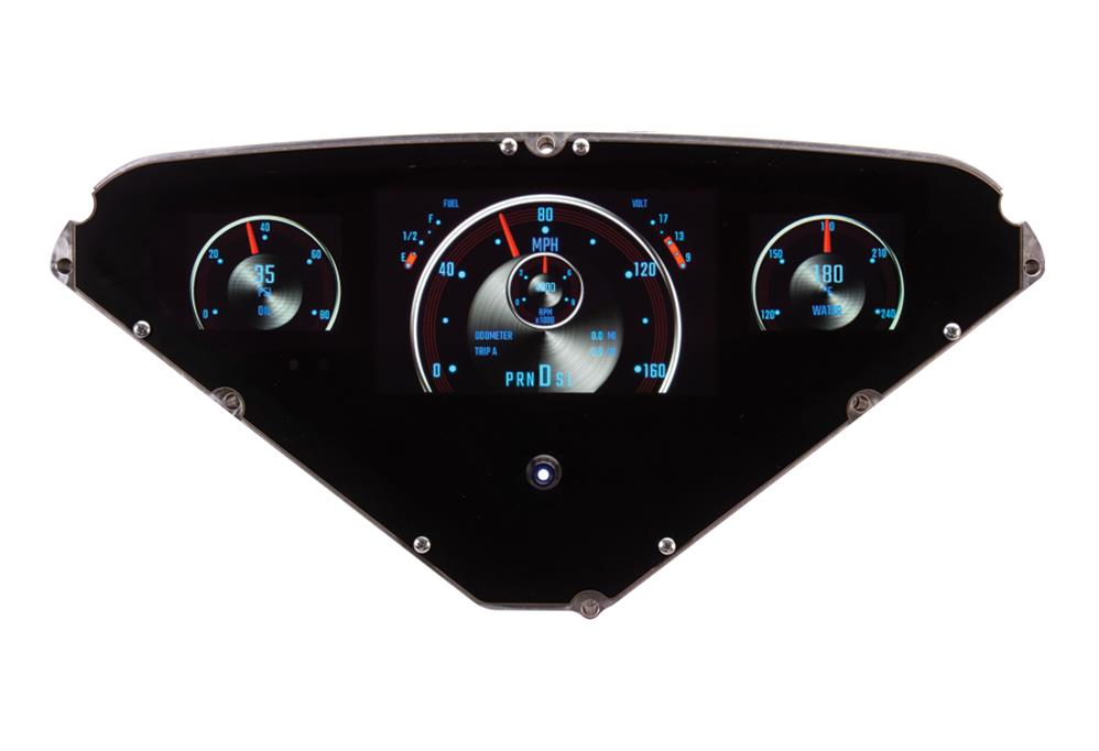 Dakota Digital GRFX Direct-Fit Gauge Kits GRFX-55C-PU