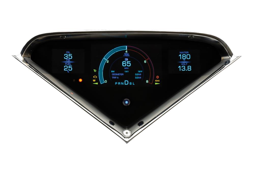 Dakota Digital GRFX Direct-Fit Gauge Kits GRFX-55C-PU