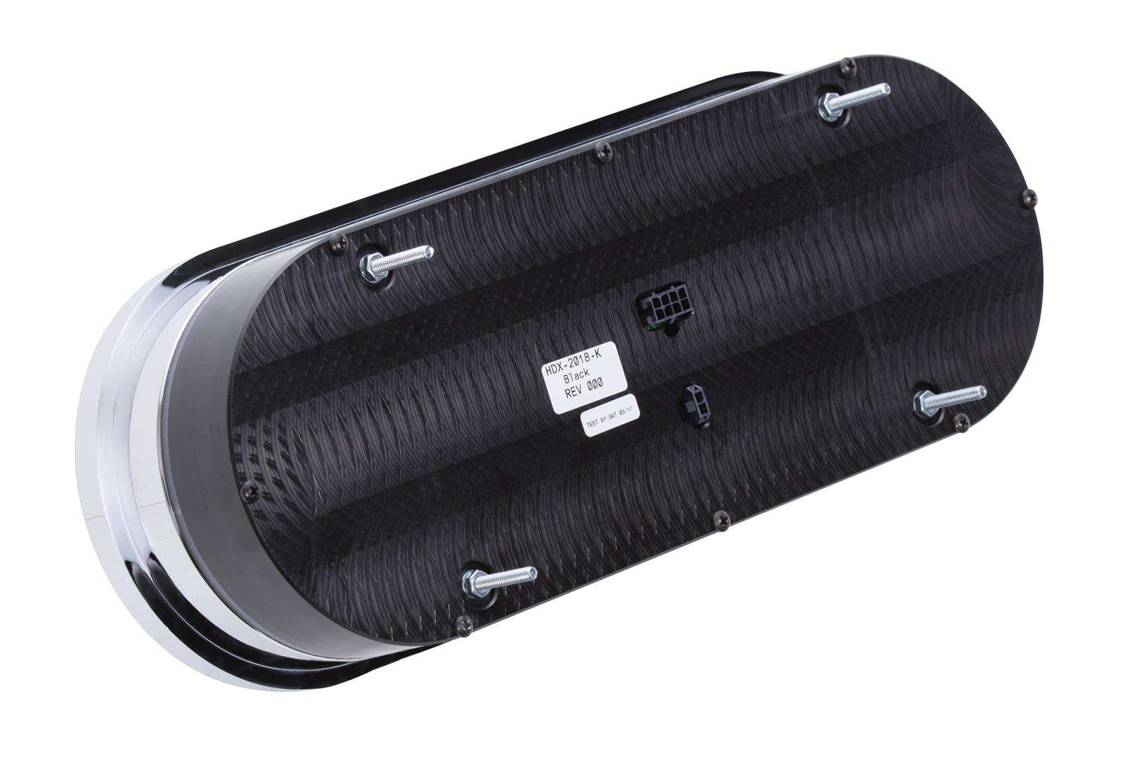 Dakota Digital HDX Series Universal Rounded Rectangle Analog Gauge Kits HDX-2018-K