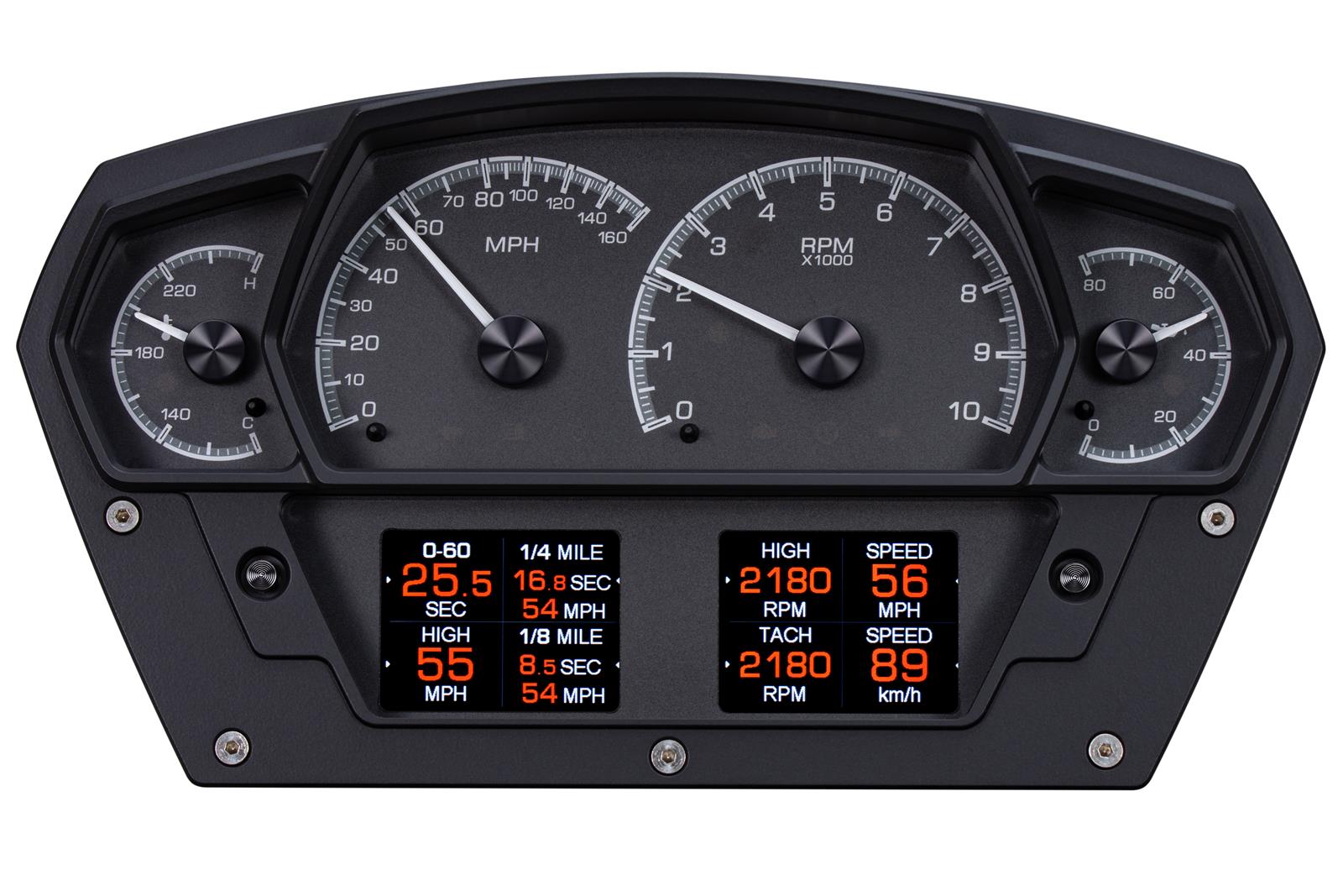 Dakota Digital HDX Series Universal Competition Analog Gauge Kits HDX-2100-K