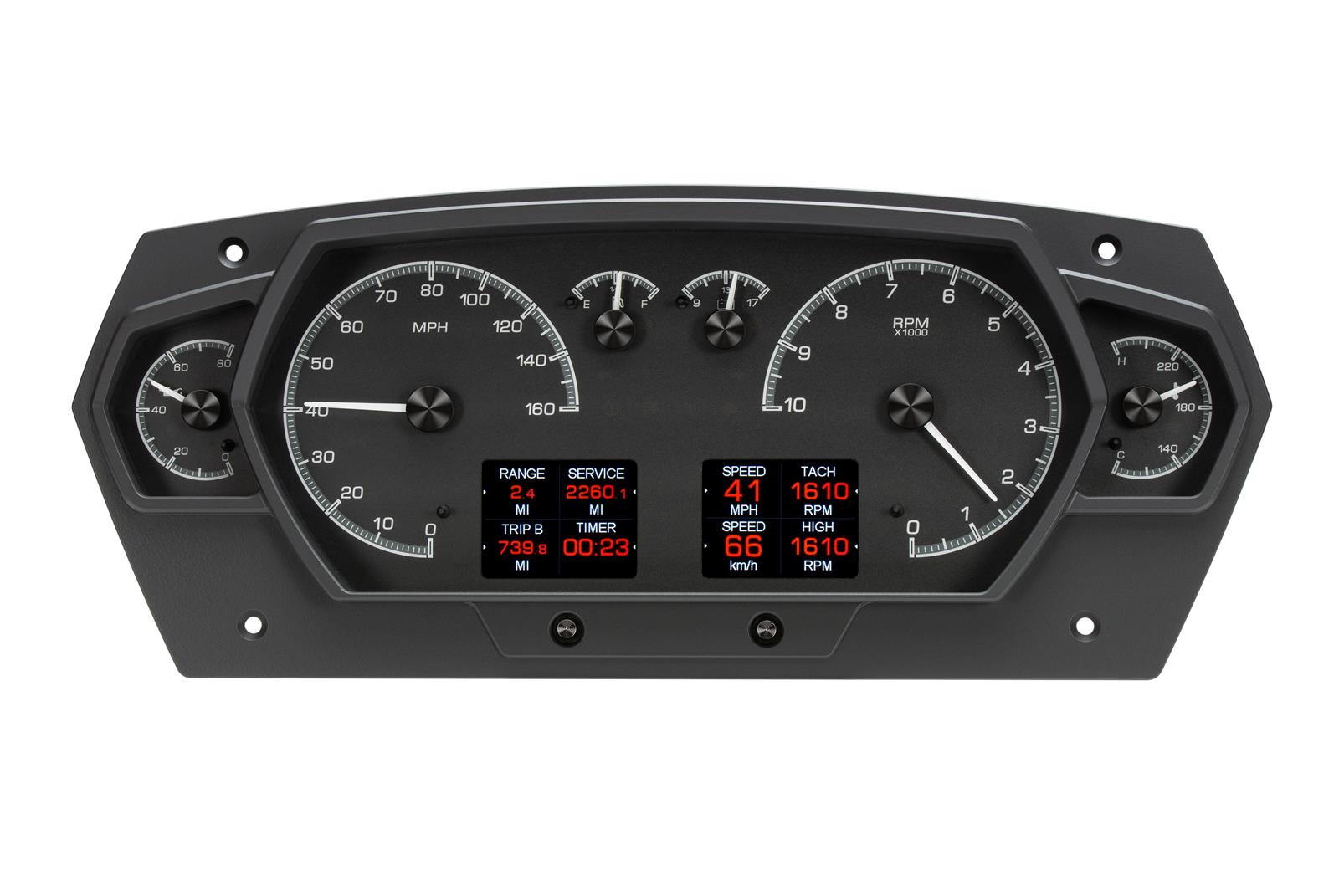 Dakota Digital HDX Series Universal Competition Analog Gauge Kits HDX-2200-K