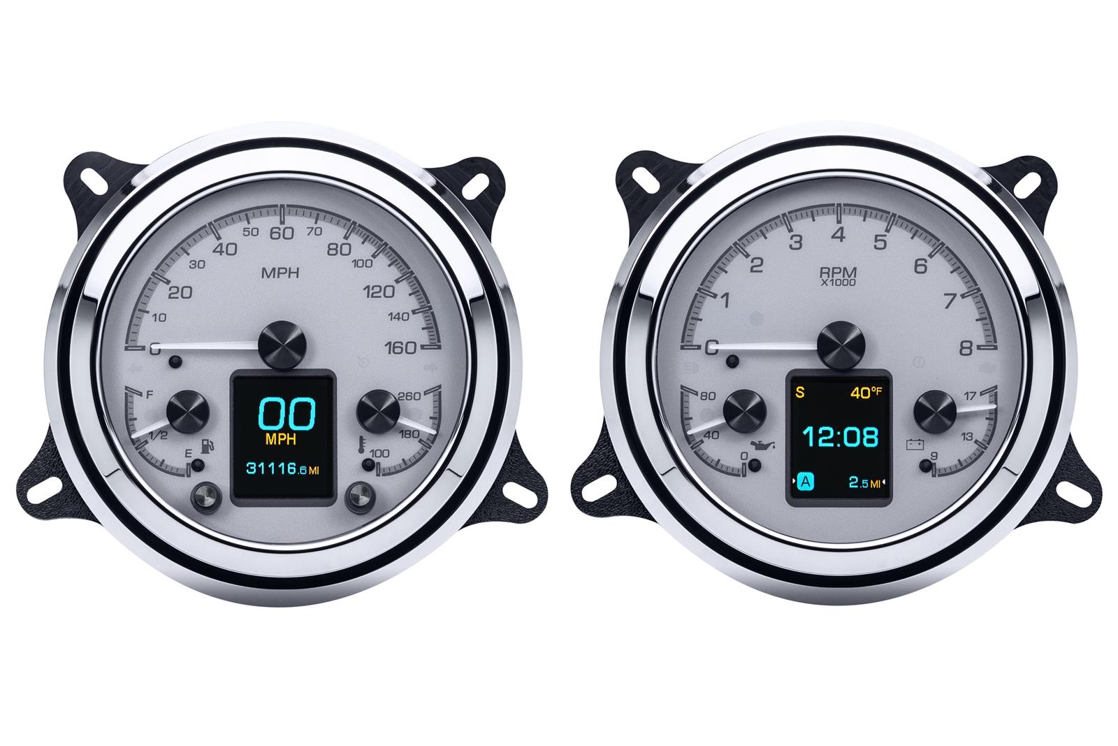 Dakota Digital HDX Direct-Fit Analog Gauge Systems HDX-47C-PU-S