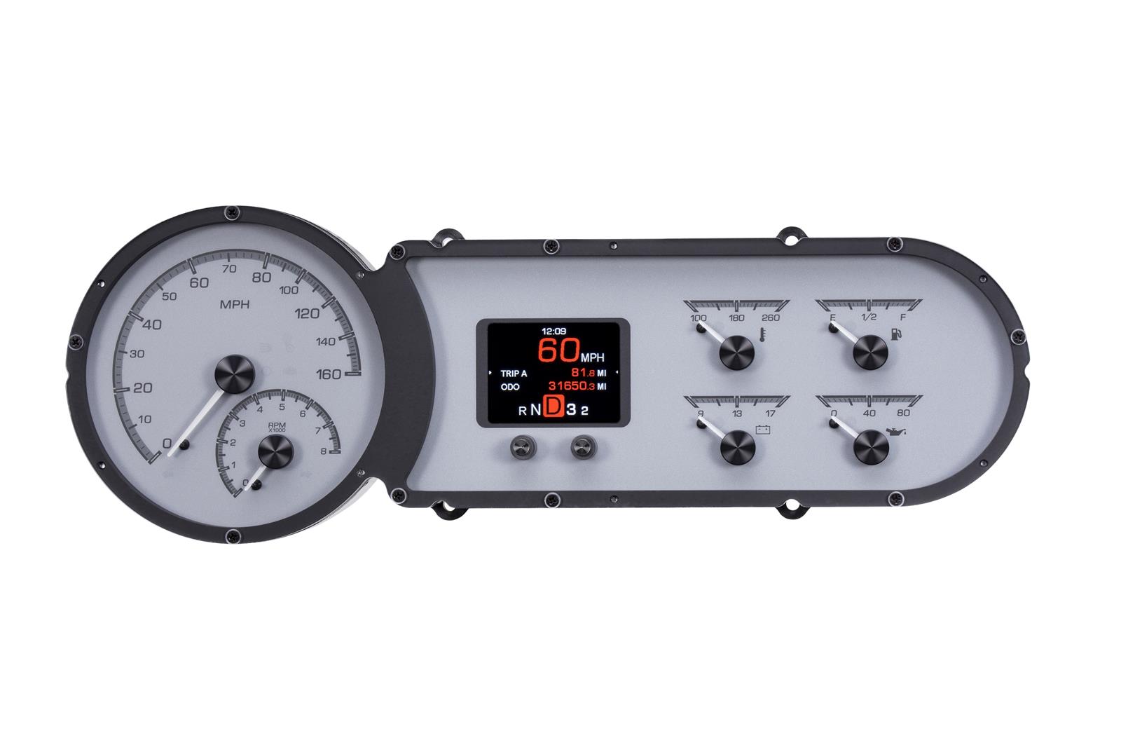 Dakota Digital HDX Direct-Fit Analog Gauge Systems HDX-53C-S