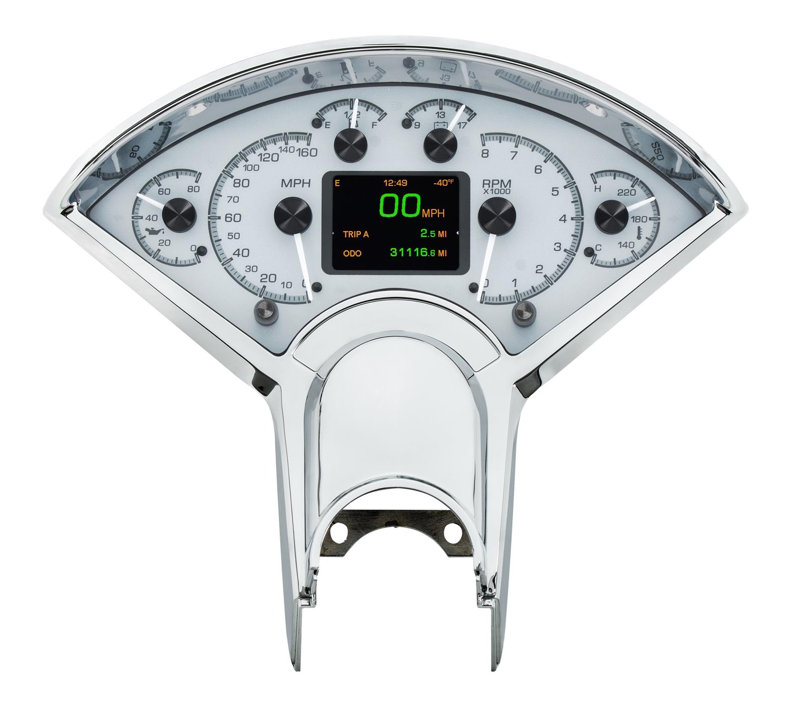 Dakota Digital HDX Direct-Fit Analog Gauge Systems HDX-55C-S