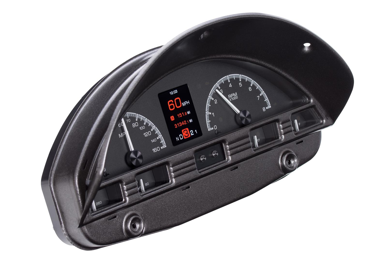 Dakota Digital HDX Direct-Fit Analog Gauge Systems HDX-56F-PU-K