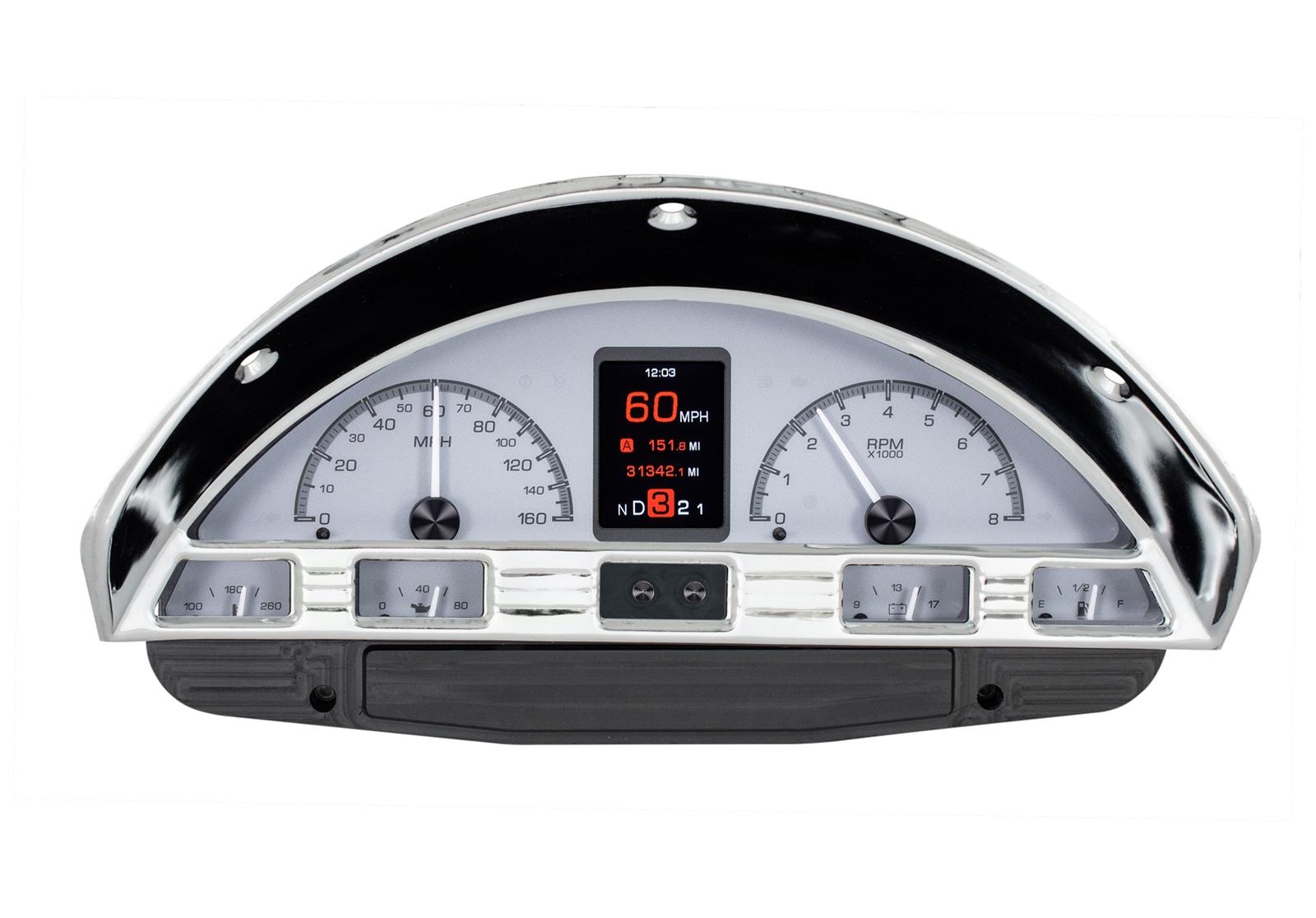 Dakota Digital HDX Direct-Fit Analog Gauge Systems HDX-56F-PU-S