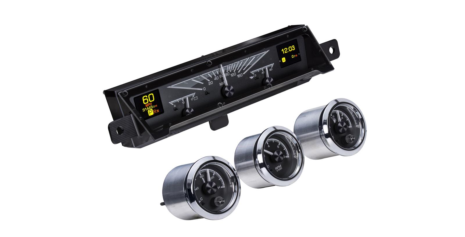 Dakota Digital HDX Direct-Fit Analog Gauge Systems HDX-61C-IMP-K