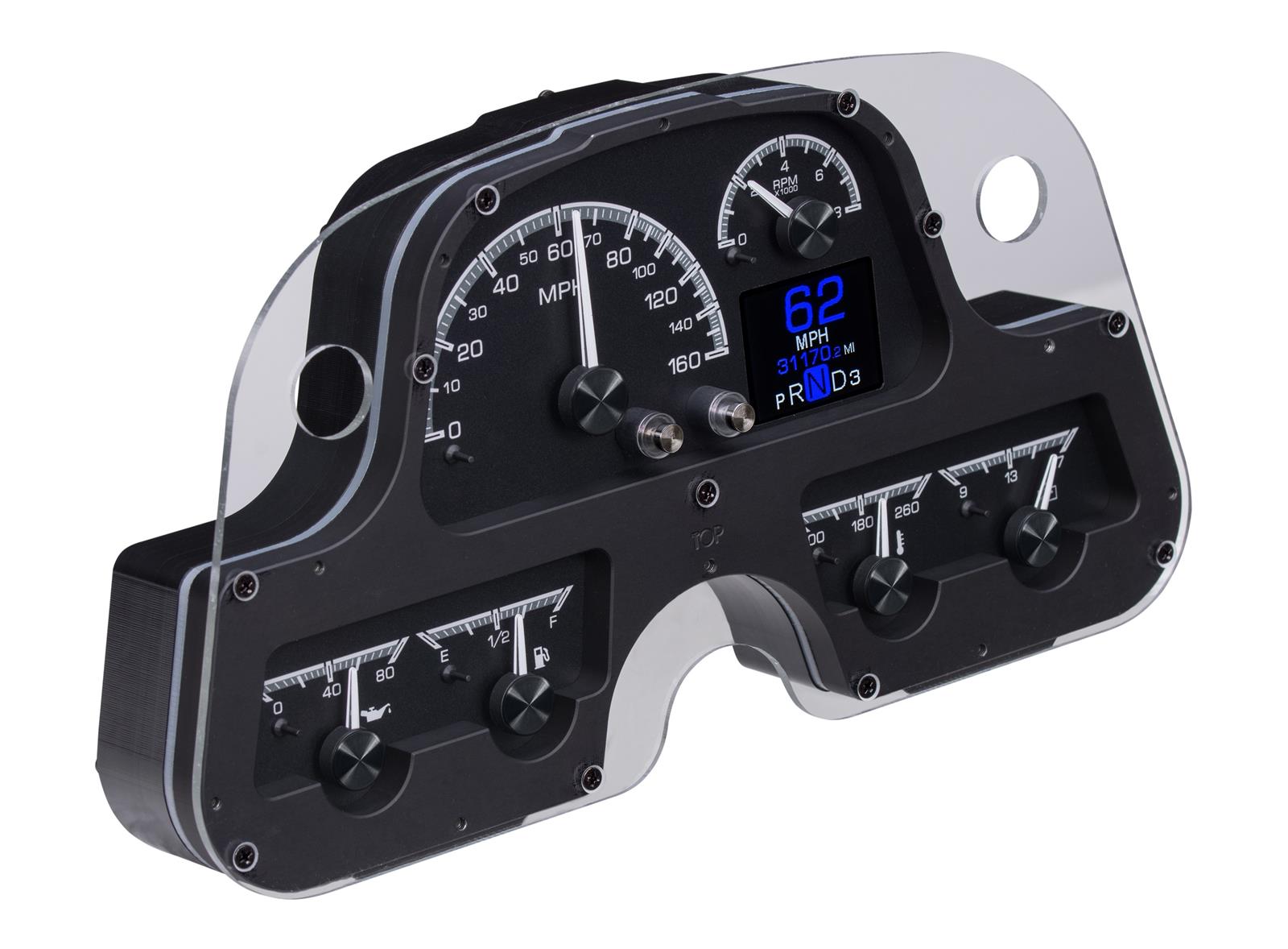 Dakota Digital HDX Direct-Fit Analog Gauge Systems HDX-62T-FJ-K