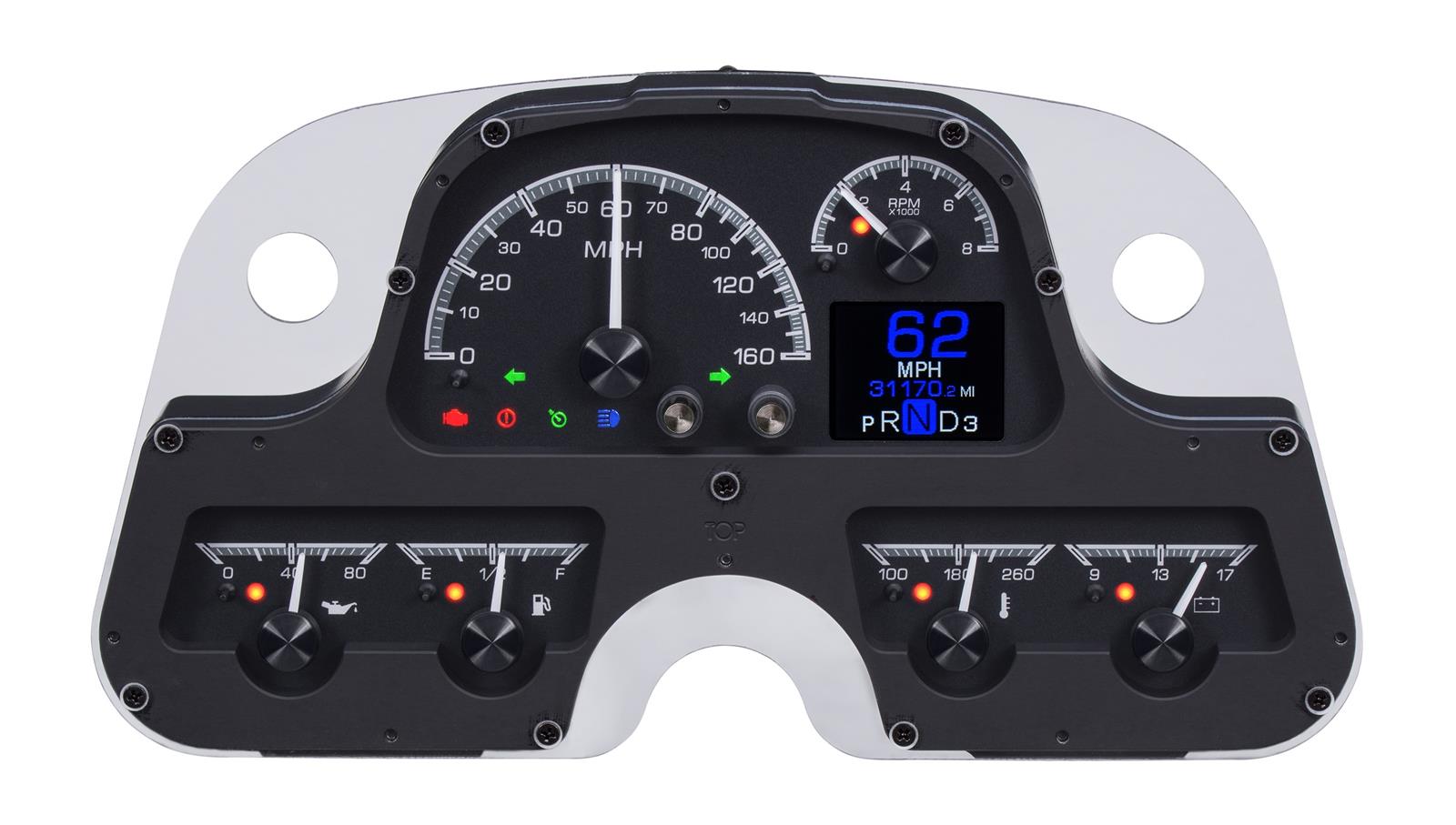 Dakota Digital HDX Direct-Fit Analog Gauge Systems HDX-62T-FJ-K