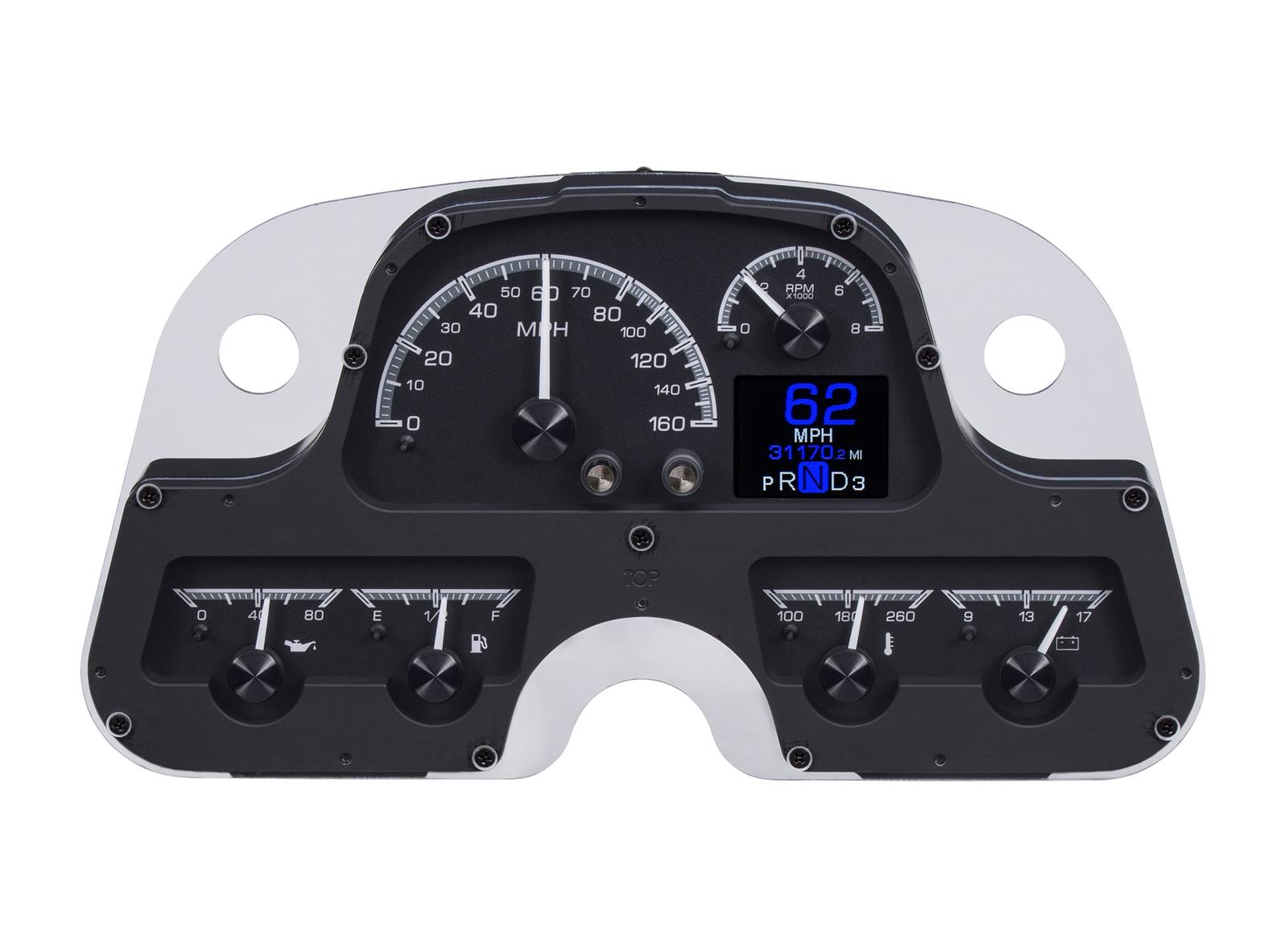 Dakota Digital HDX Direct-Fit Analog Gauge Systems HDX-62T-FJ-K