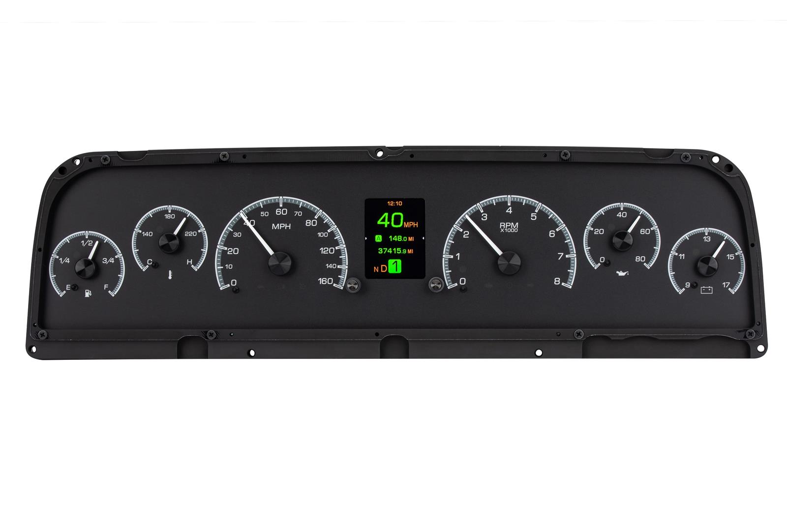 Dakota Digital HDX Direct-Fit Analog Gauge Systems HDX-64C-PU-K