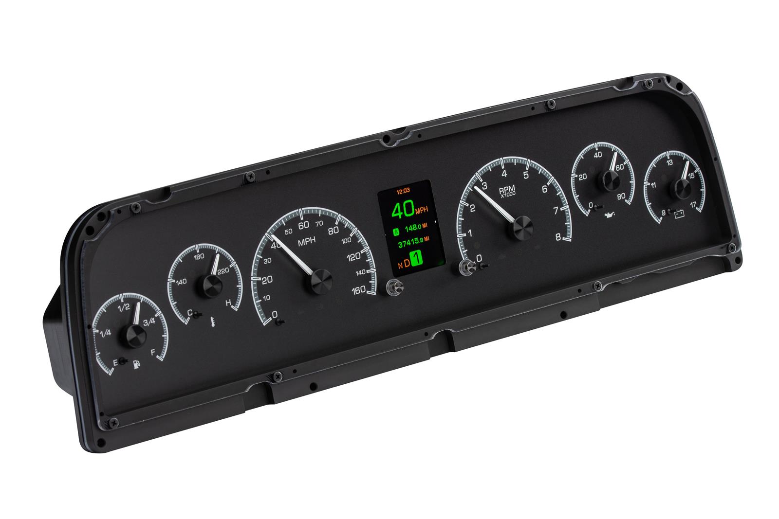 Dakota Digital HDX Direct-Fit Analog Gauge Systems HDX-64C-PU-K