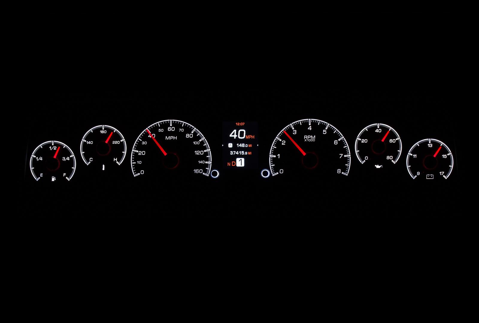 Dakota Digital HDX Direct-Fit Analog Gauge Systems HDX-64C-PU-K