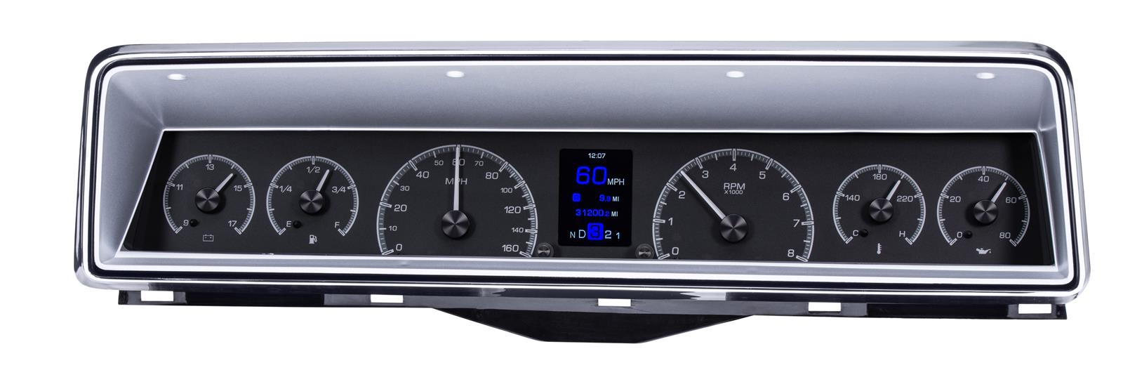 Dakota Digital HDX Direct-Fit Analog Gauge Systems HDX-66C-NOV-K