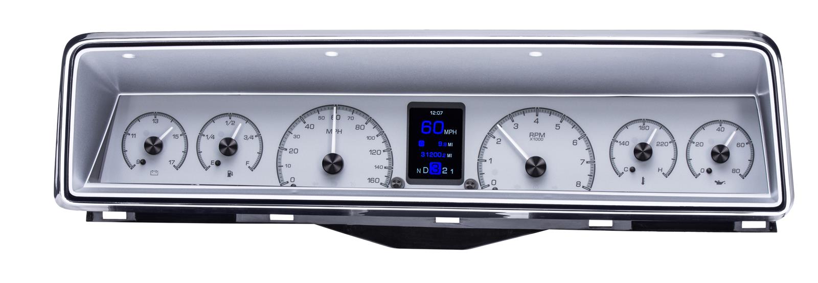 Dakota Digital HDX Direct-Fit Analog Gauge Systems HDX-66C-NOV-S