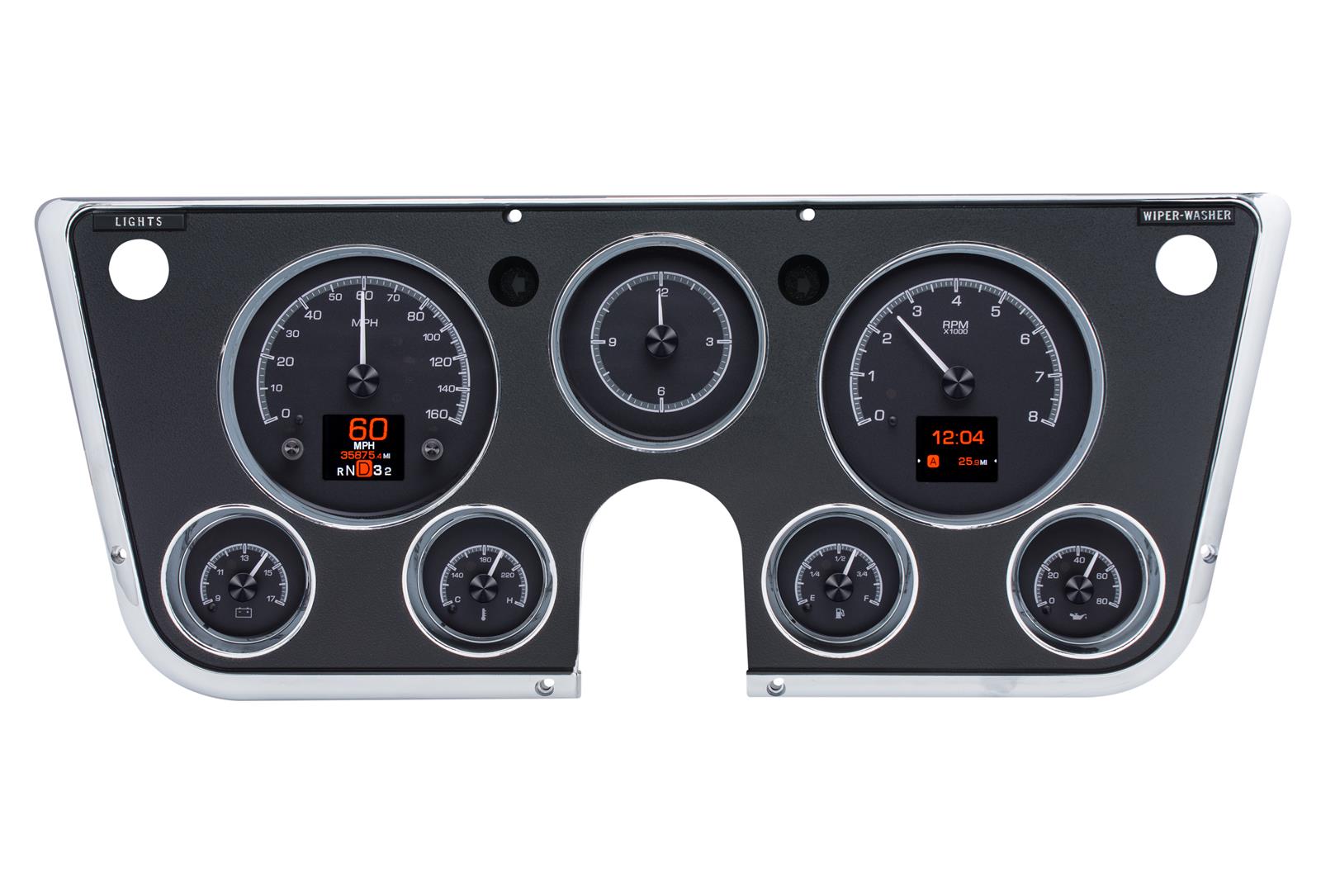 Dakota Digital HDX Direct-Fit Analog Gauge Systems HDX-67C-PU-K