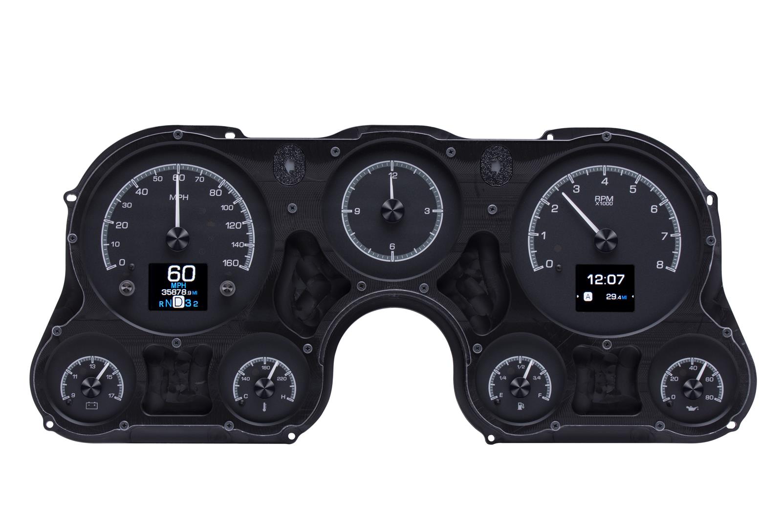 Dakota Digital HDX Direct-Fit Analog Gauge Systems HDX-67C-PU-K