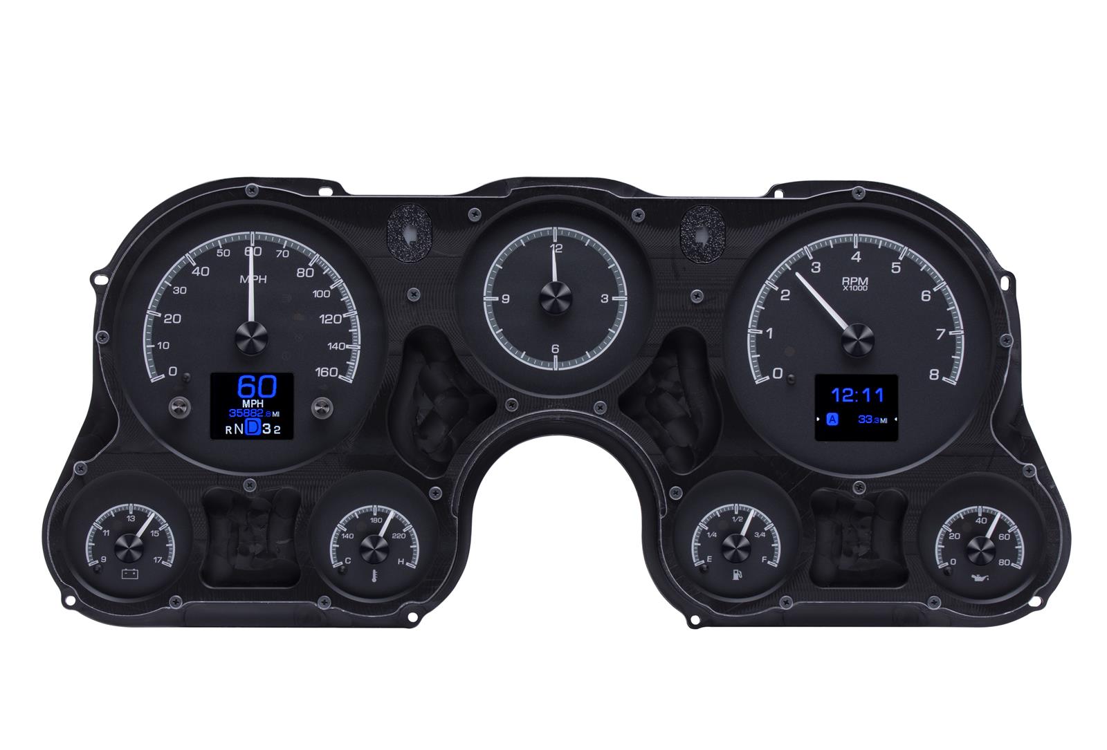 Dakota Digital HDX Direct-Fit Analog Gauge Systems HDX-67C-PU-K