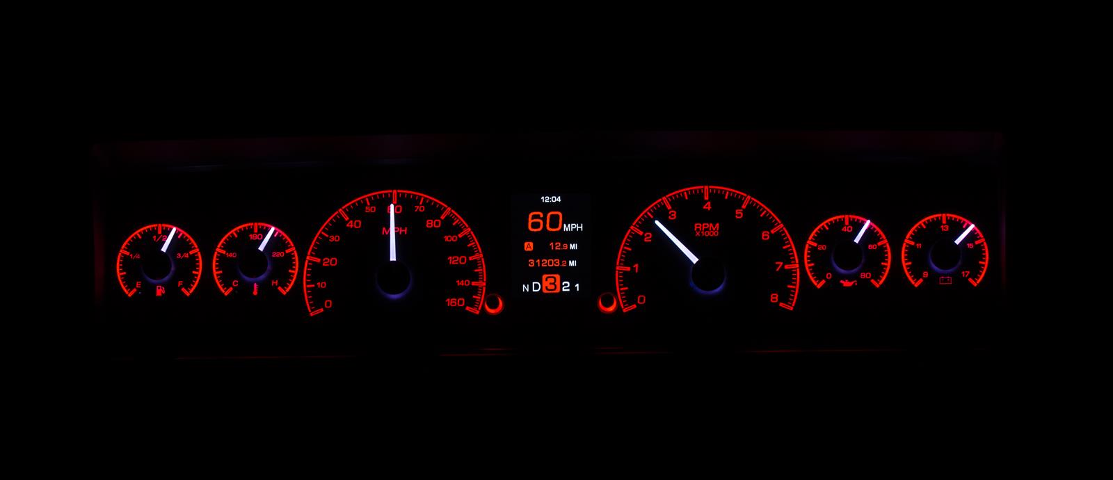 Dakota Digital Gauges HDX-69C-NOV-S