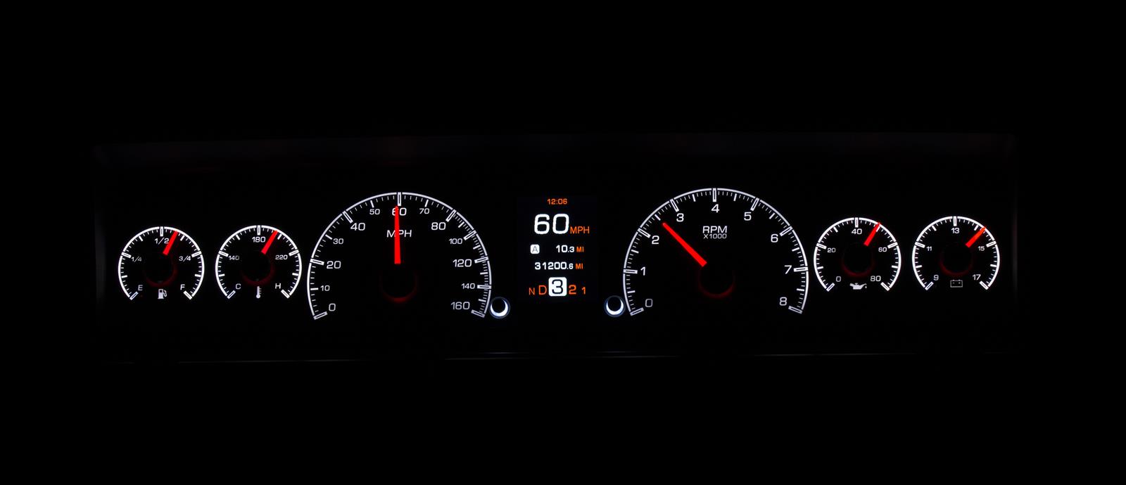 Dakota Digital Gauges HDX-69C-NOV-S