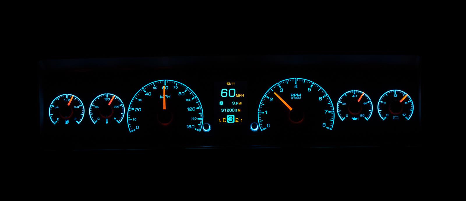 Dakota Digital Gauges HDX-69C-NOV-S