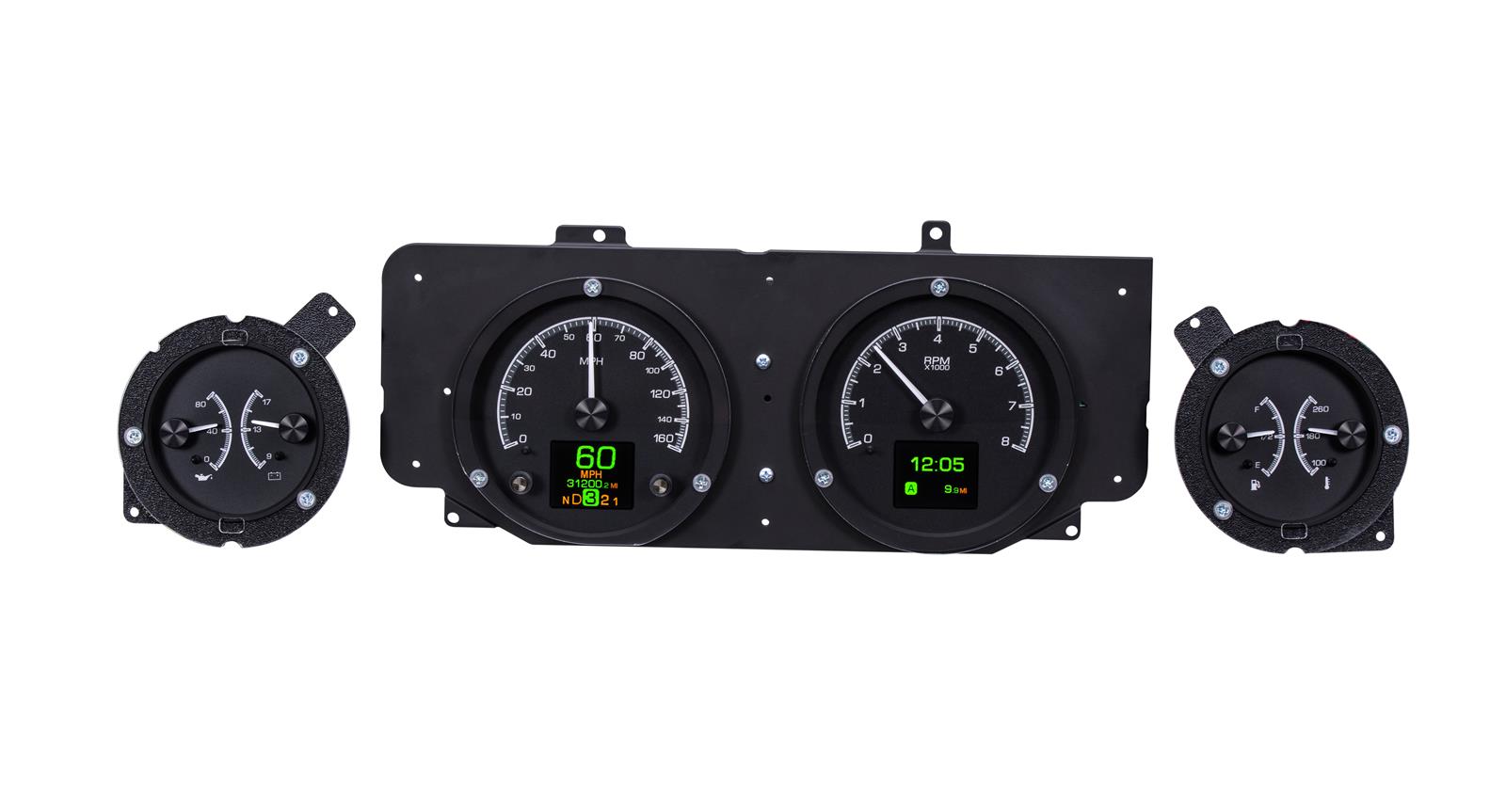 Dakota Digital HDX Direct-Fit Analog Gauge Systems HDX-69F-MUS-K