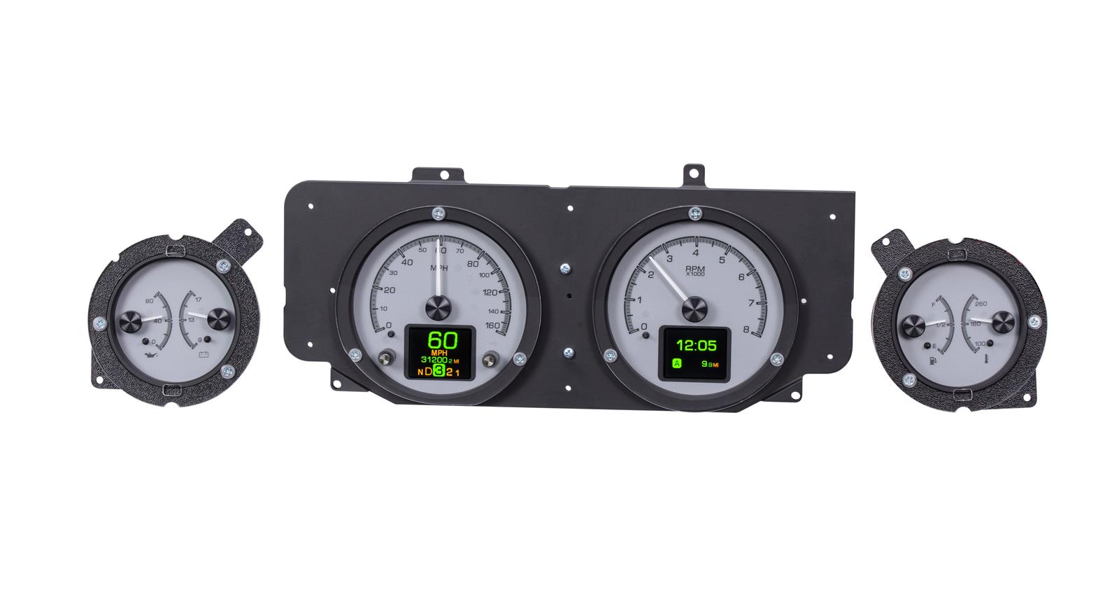 Dakota Digital HDX Direct-Fit Analog Gauge Systems HDX-69F-MUS-S