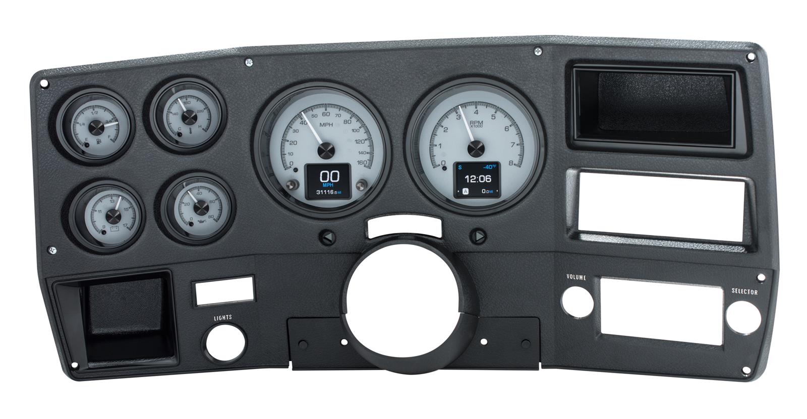 Dakota Digital HDX Direct-Fit Analog Gauge Systems HDX-73C-PU-S