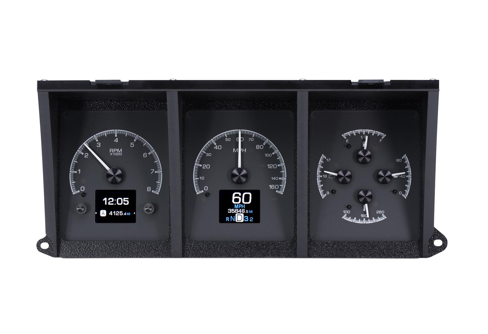 Dakota Digital HDX Direct-Fit Analog Gauge Systems HDX-73F-PU-K