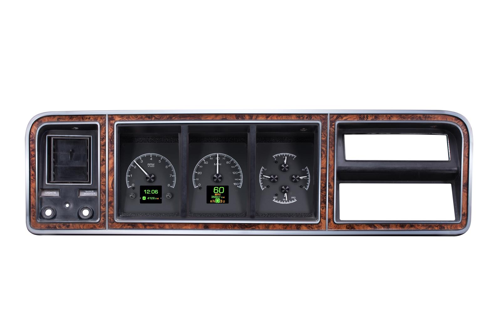 Dakota Digital HDX Direct-Fit Analog Gauge Systems HDX-73F-PU-K