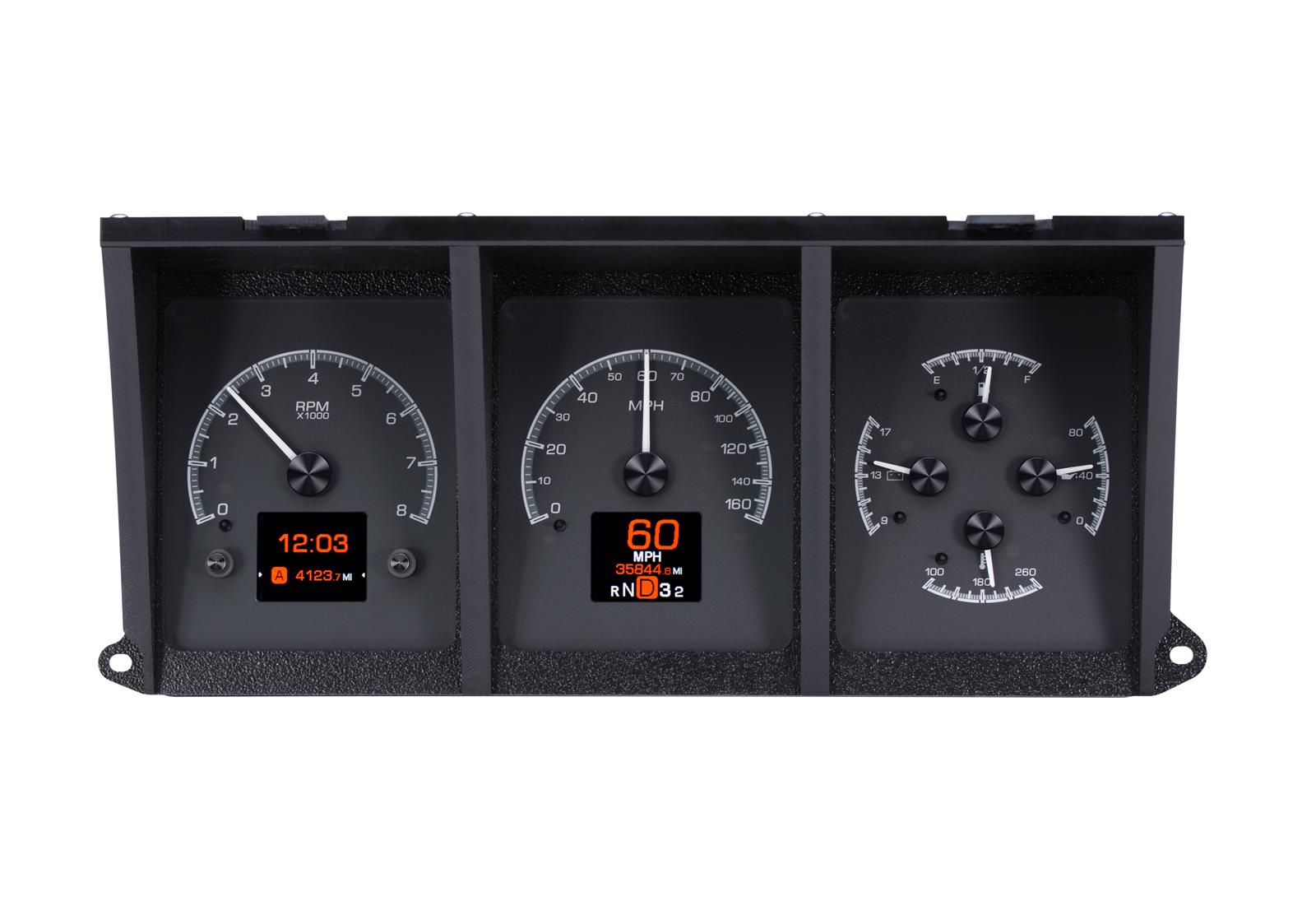 Dakota Digital HDX Direct-Fit Analog Gauge Systems HDX-73F-PU-K