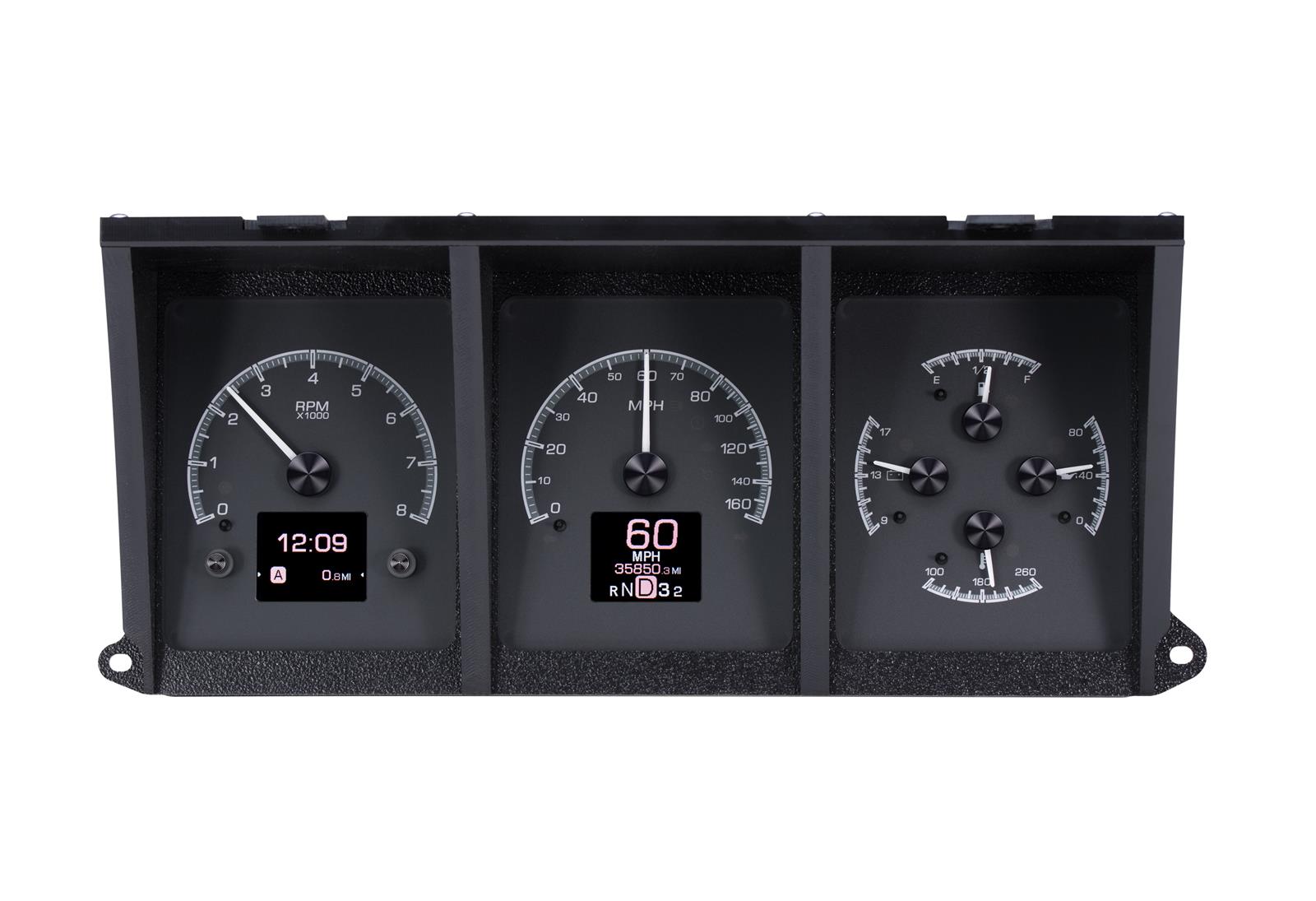 Dakota Digital HDX Direct-Fit Analog Gauge Systems HDX-73F-PU-K