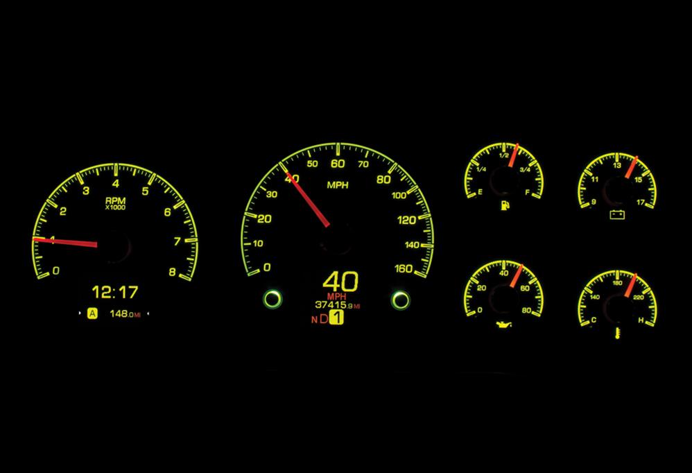 Dakota Digital Gauge Kits and Instrument Clusters MDX-95C-PU-S