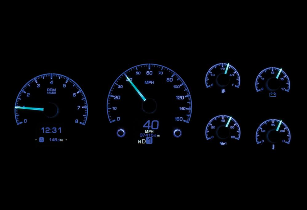 Dakota Digital Gauge Kits and Instrument Clusters MDX-95C-PU-K