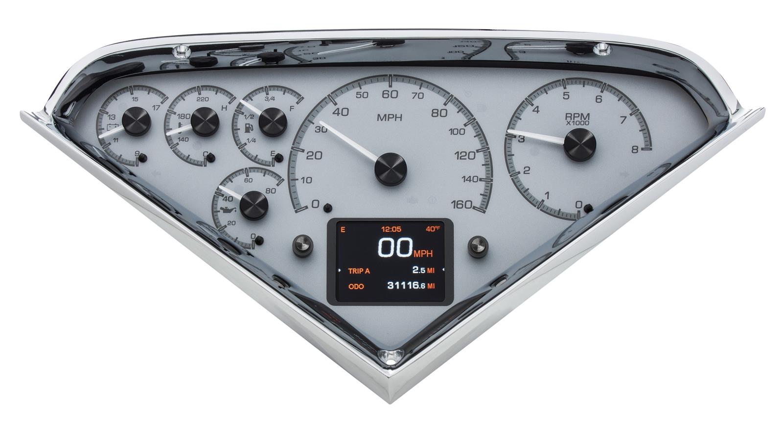 Dakota Digital HDX Direct-Fit Analog Gauge Systems HDX-55C-PU-S