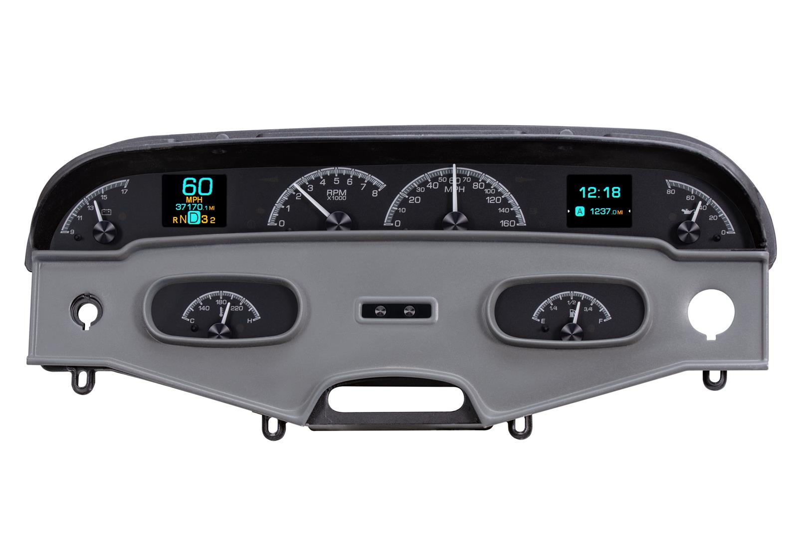 Dakota Digital HDX Direct-Fit Analog Gauge Systems HDX-58C-IMP-K