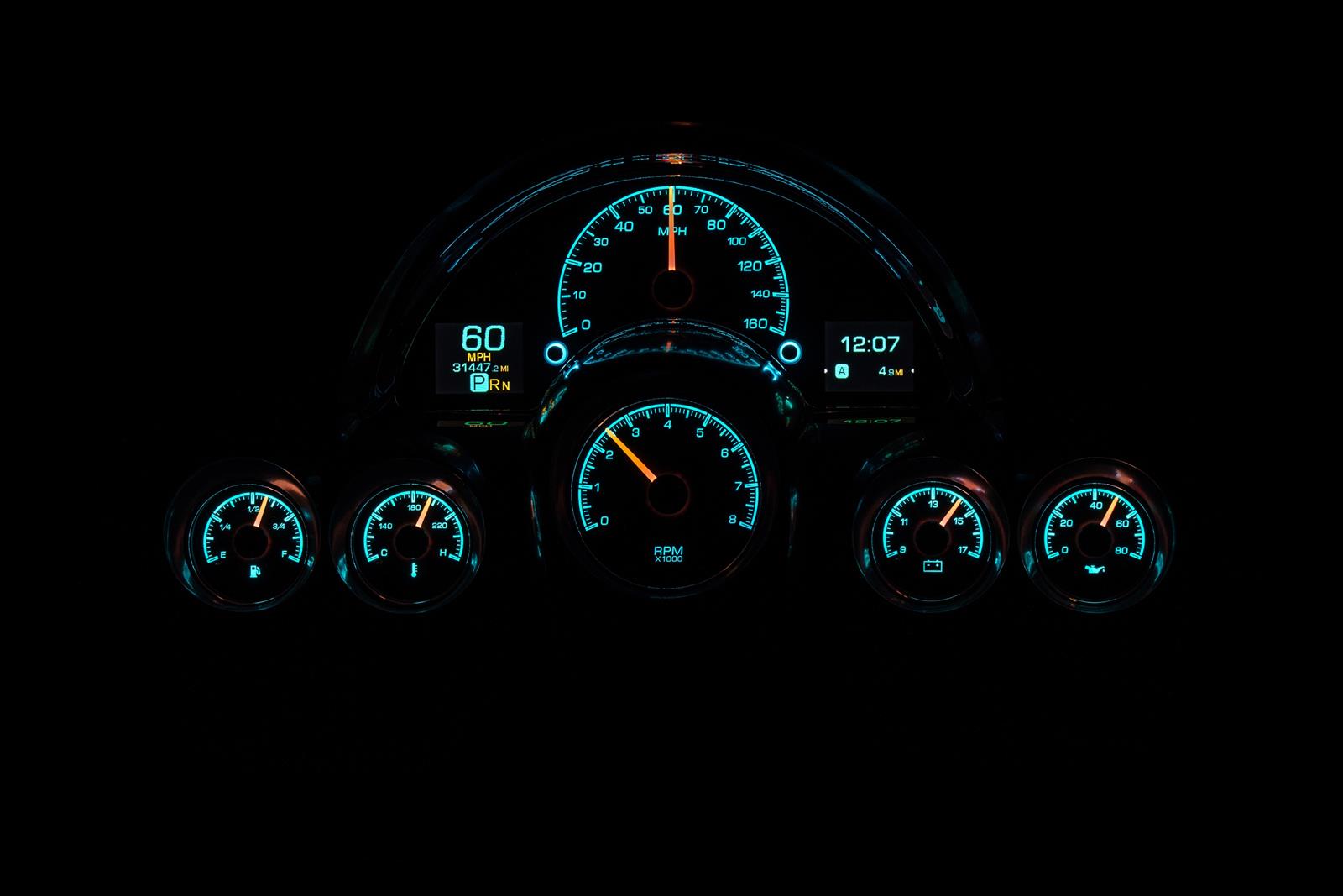 Dakota Digital HDX Direct-Fit Analog Gauge Systems HDX-58C-VET-S