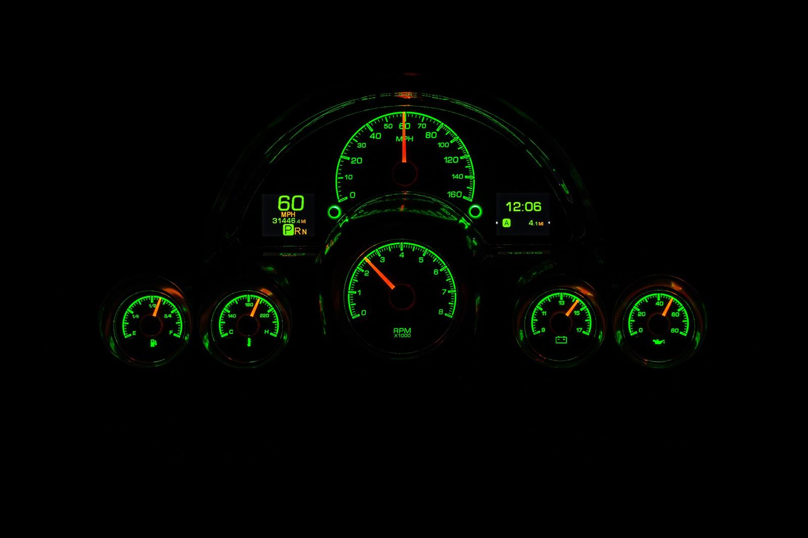 Dakota Digital HDX Direct-Fit Analog Gauge Systems HDX-58C-VET-K