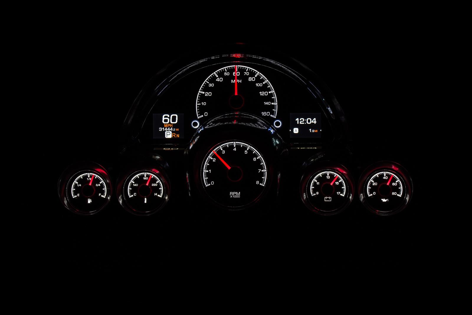 Dakota Digital HDX Direct-Fit Analog Gauge Systems HDX-58C-VET-S