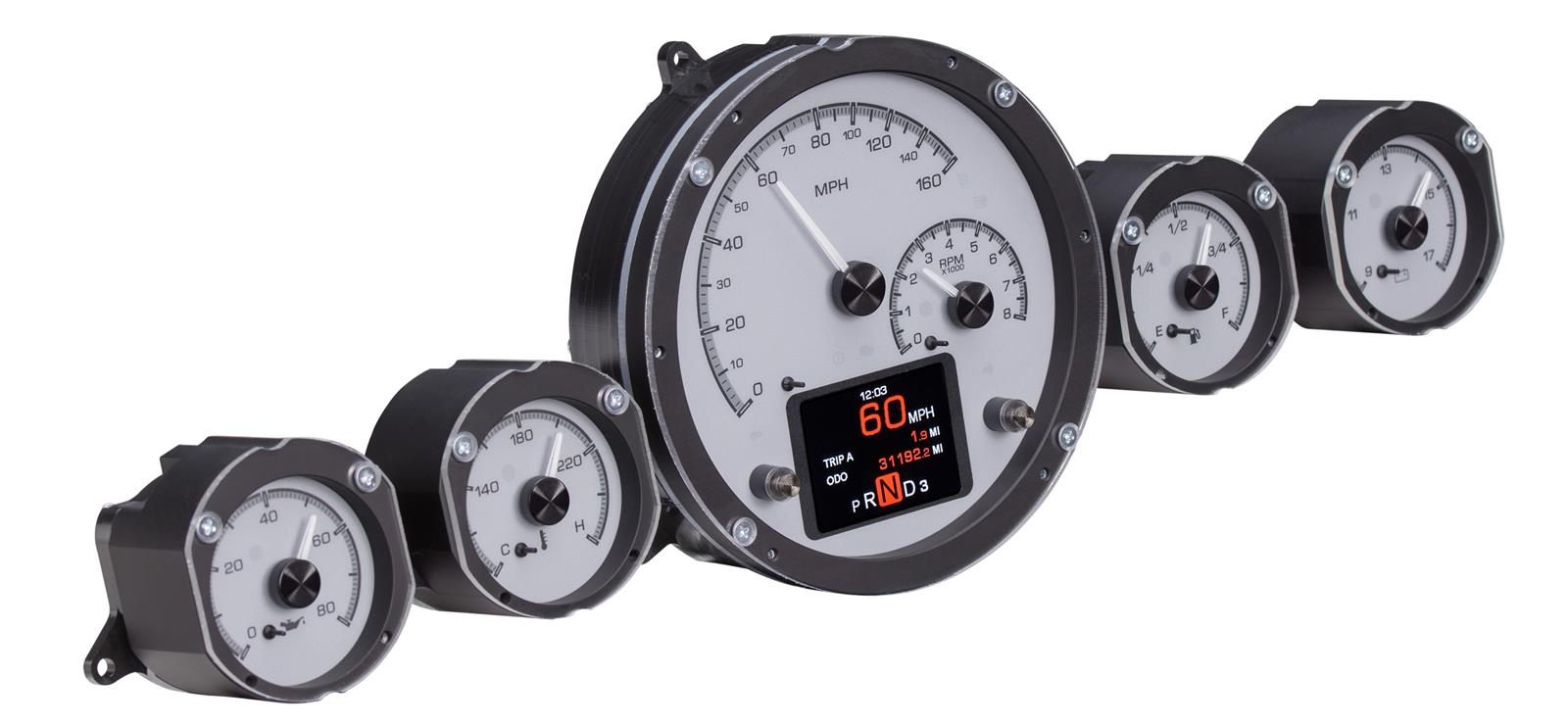 Dakota Digital HDX Direct-Fit Analog Gauge Systems HDX-59C-IMP-S